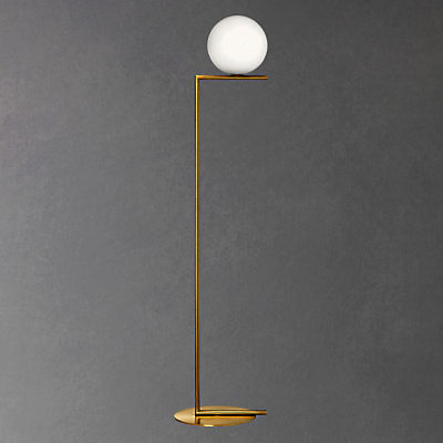 Flos IC Lights 200 Floor Lamp, Brushed Brass